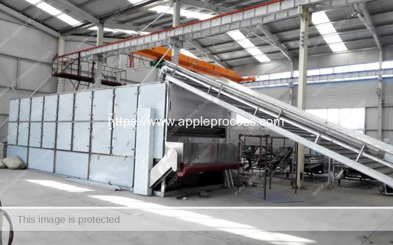 Full-Automatic-Multi-Layer-Apple-Chips-Dryer-Oven