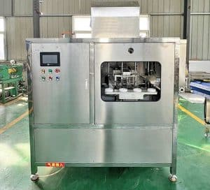 Rotary Type 4 Station Apple Peeling and Core Cutting Removing Machine Rotary Type 4 Station Apple Peeling and Core Cutting Removing Machine