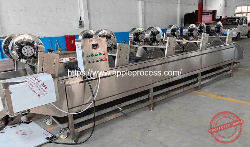 Stainless-Steel-Fan-Air-Blow-Apple-Water-Removing-Drying-Machine